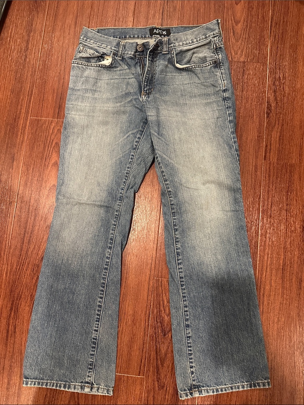 Apt. 9 Men's Light Blue Boot Cut Jeans